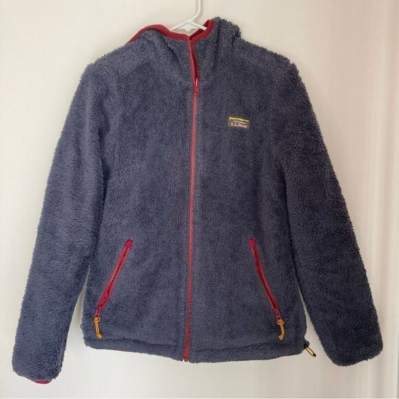 L.L. Bean Women’s Mountain Bound Primaloft hooded Jacket XS Reversible! - Picture 7 of 10